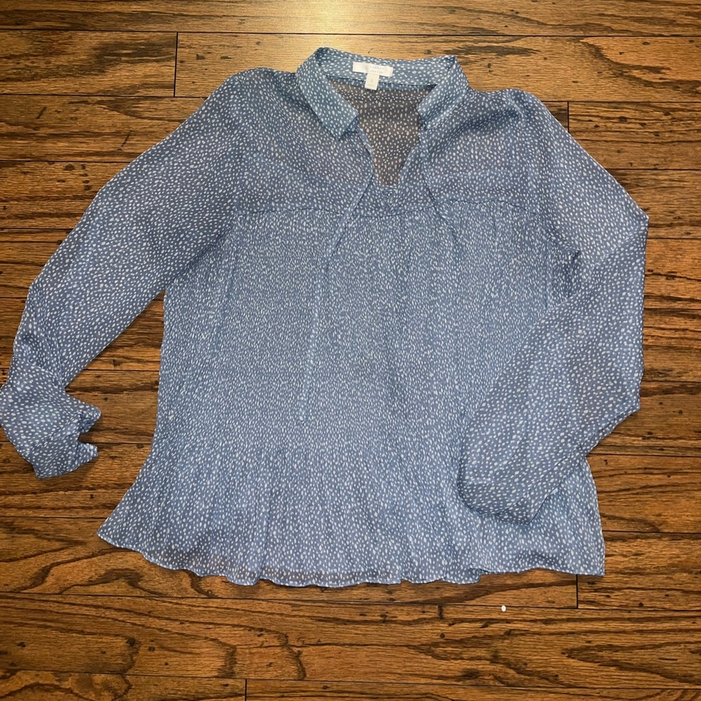 Chiffon babydoll blouse
